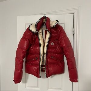 Moncler Red Down Jacket